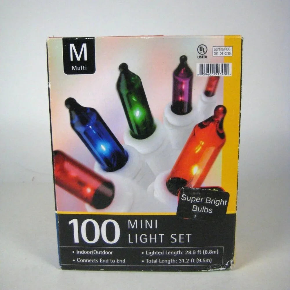 NEW Target 100 Mini Light Set Indoor or Outdoor Multicolor